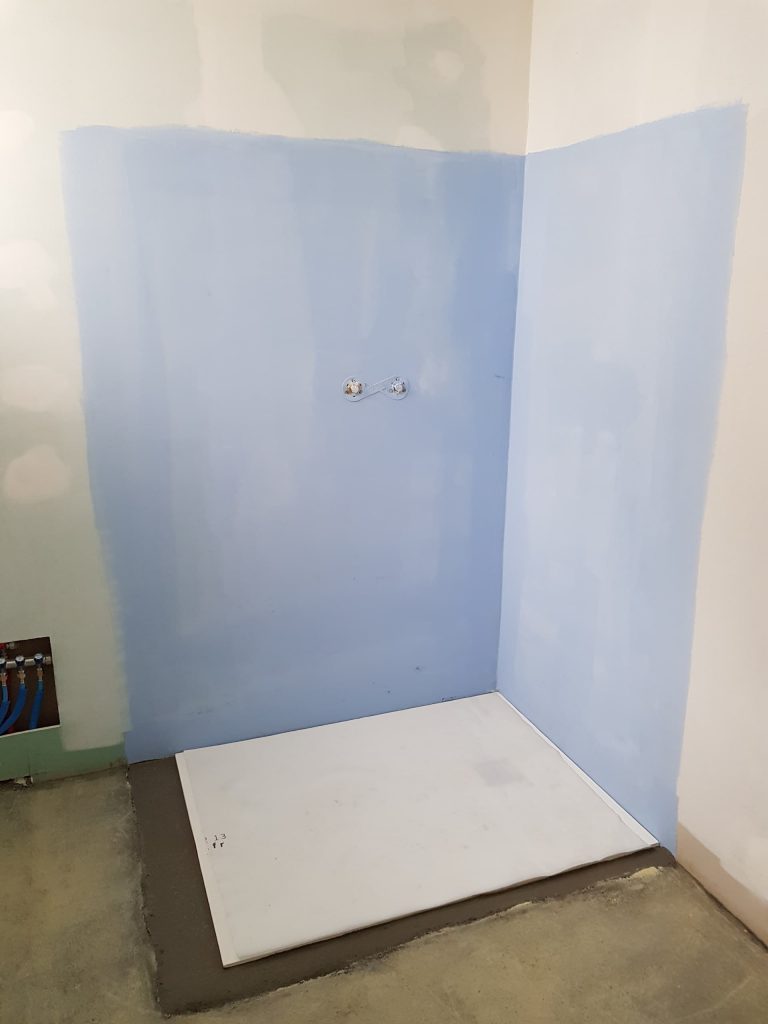 Installation de WC suspendue après travaux