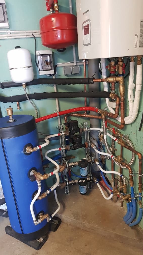 Installation de WC suspendue après travaux