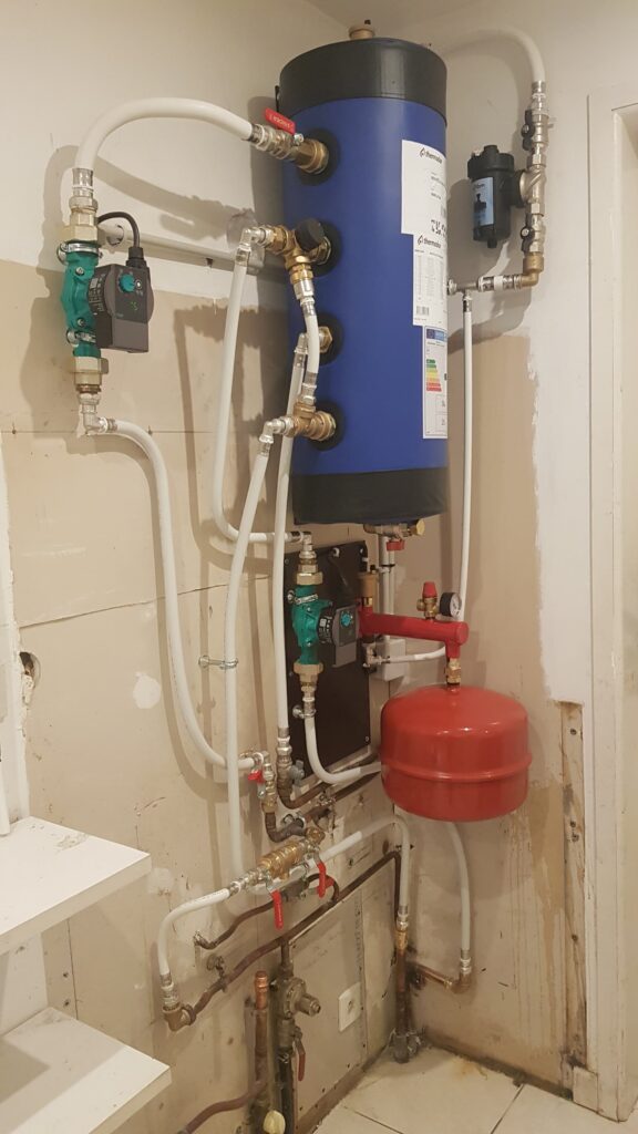 Installation de WC suspendue après travaux